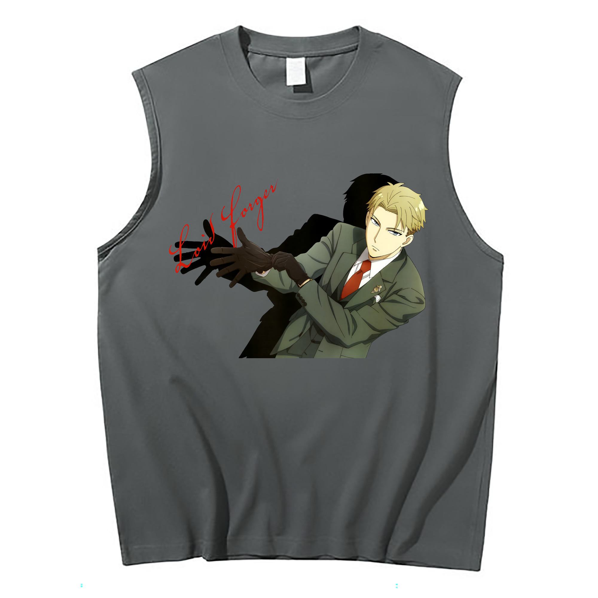 （画像用） SPY×FAMILY间谍家家酒 コットン100％タンクトップ（フロントプリント）